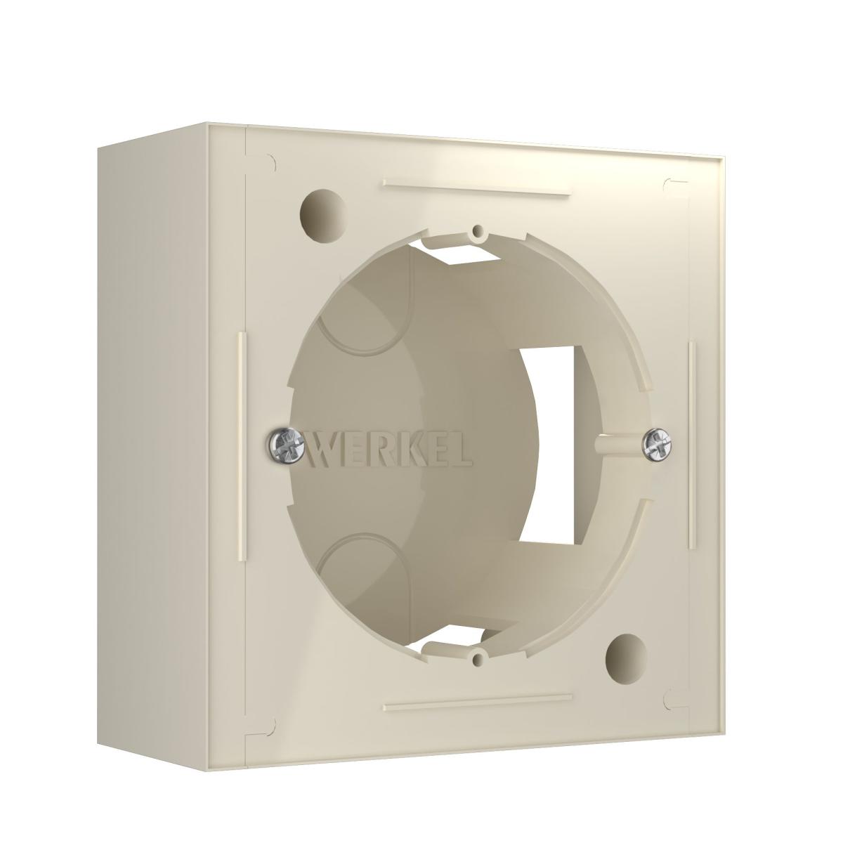 Коробка для накладного монтажа Werkel 4690389170836 W8000003 4690389170836 - магазин электротехники Electroshop
