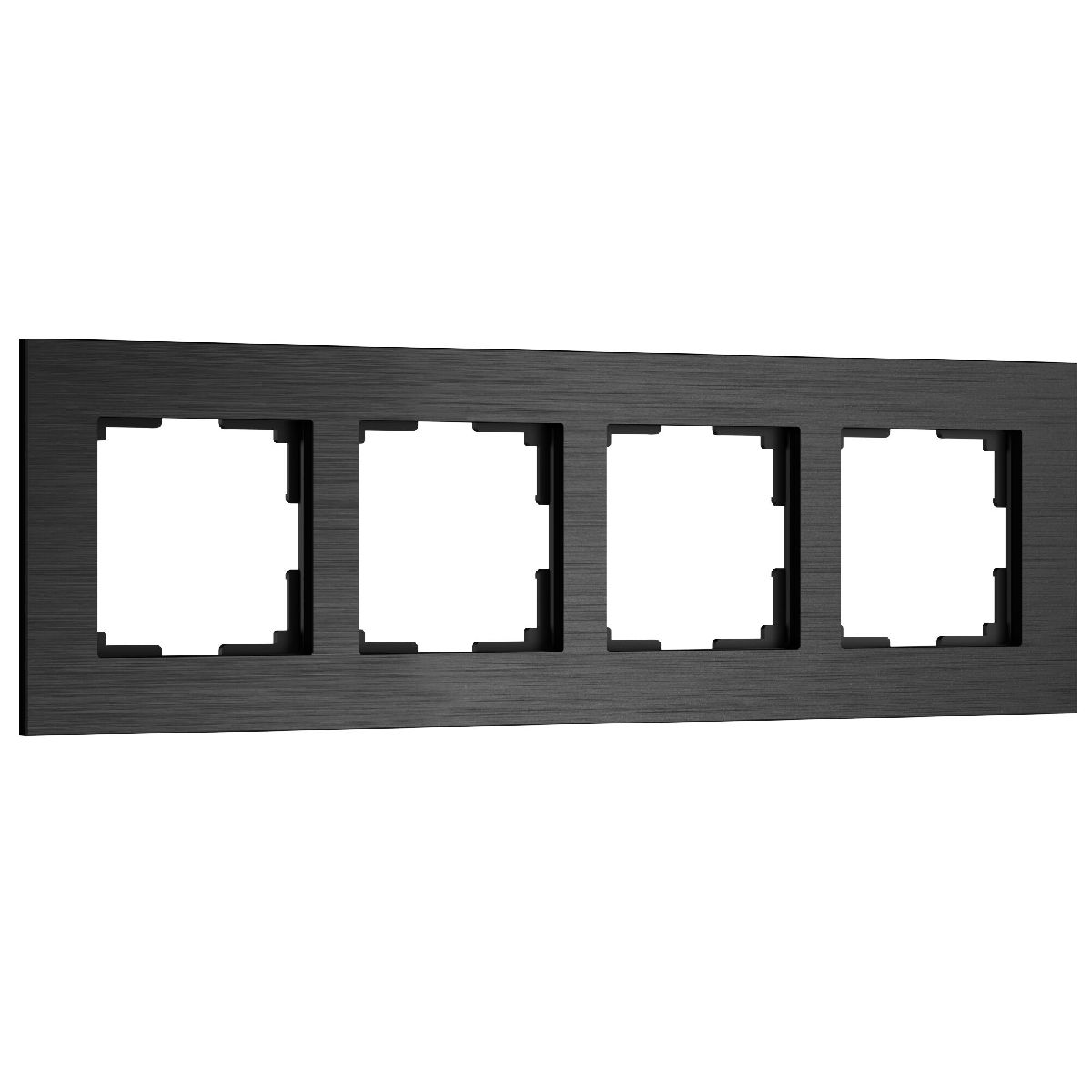 Рамка на 4 поста Werkel AluMax 4690389204104 W0043508 a066332 4690389204104 - магазин электротехники Electroshop