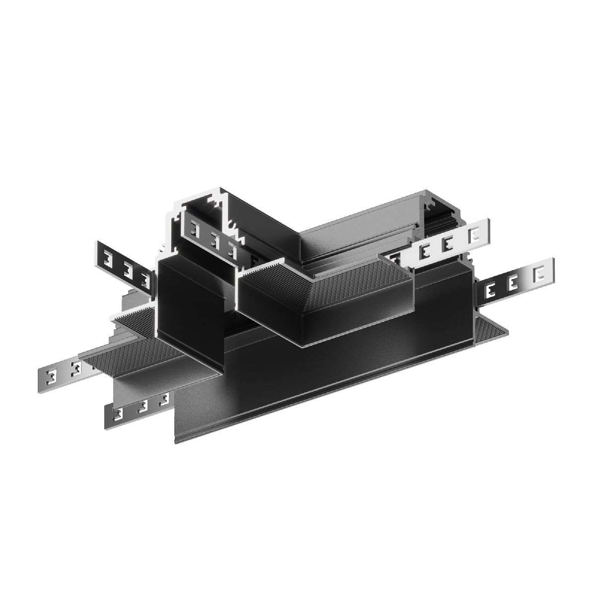 Угол-соединитель для магнитного шинопровода Maytoni Technical Magnetic track system Gravity TRA010CT-42B TRA010CT-42B - магазин электротехники Electroshop