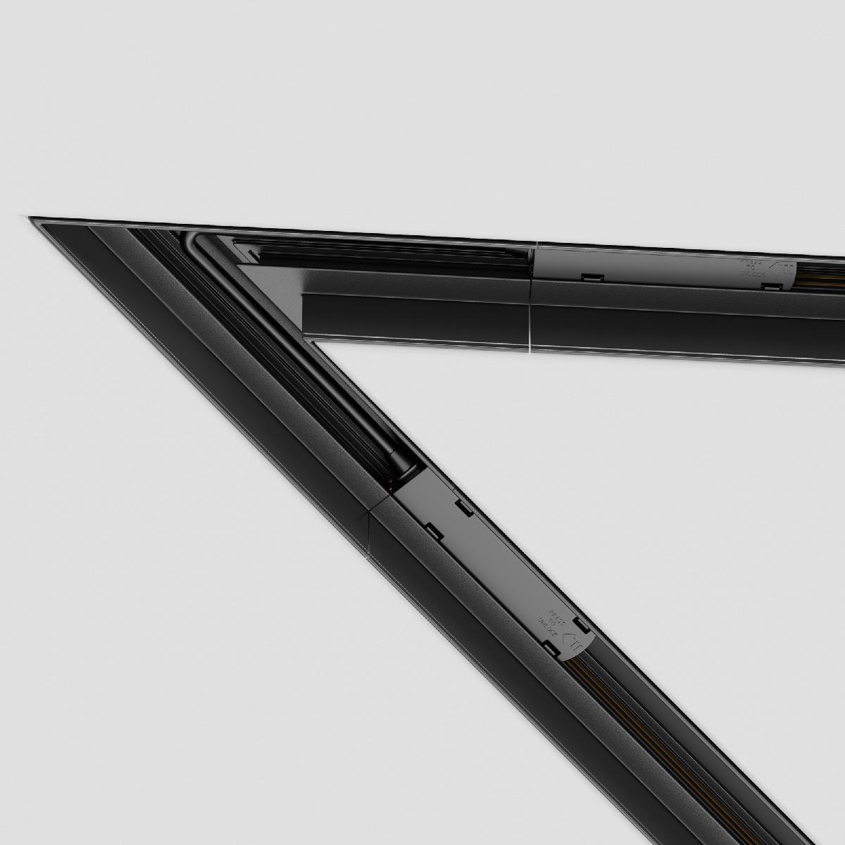 Угол-соединитель для трека Maytoni Technical Accessories for tracks Gravity TRA010CLS-42B TRA010CLS-42B - магазин электротехники Electroshop