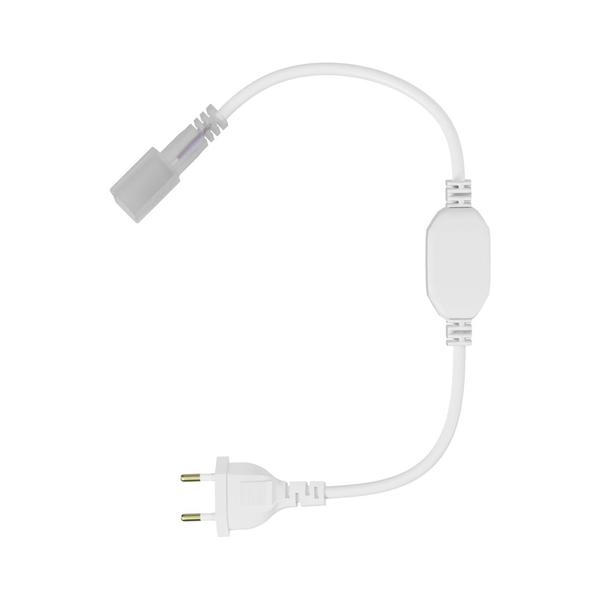 Коннектор питания с сетевой вилкой для гибкого неона Maytoni Led Strip 201236 201236 - магазин электротехники Electroshop