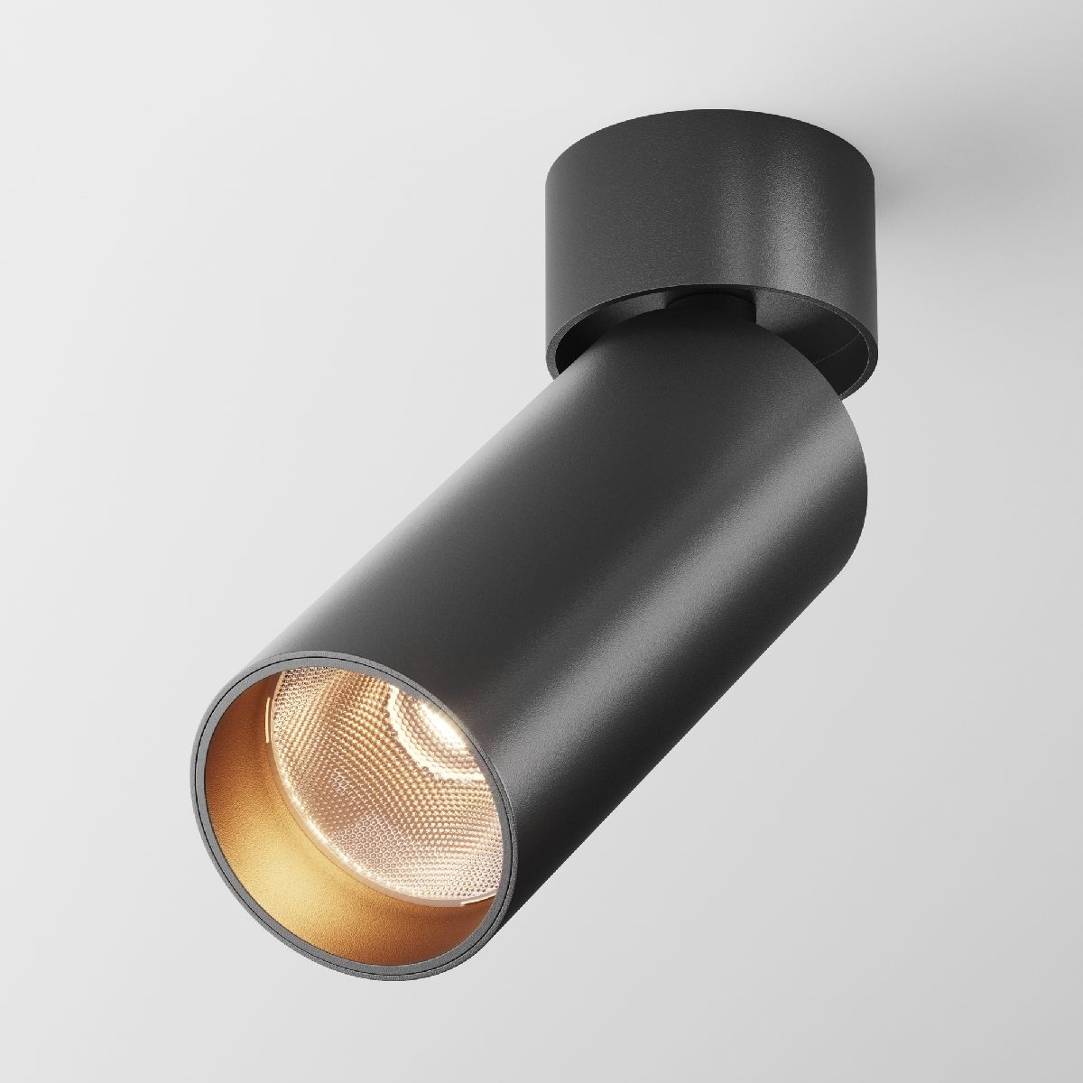 Накладной спот Maytoni Focus led C055CL-L12B2.7K-W-B C055CL-L12B2.7K-W-B - магазин электротехники Electroshop