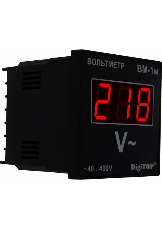 Вольтметр Вм-1м DigiTOP Вм-1м - магазин электротехники Electroshop