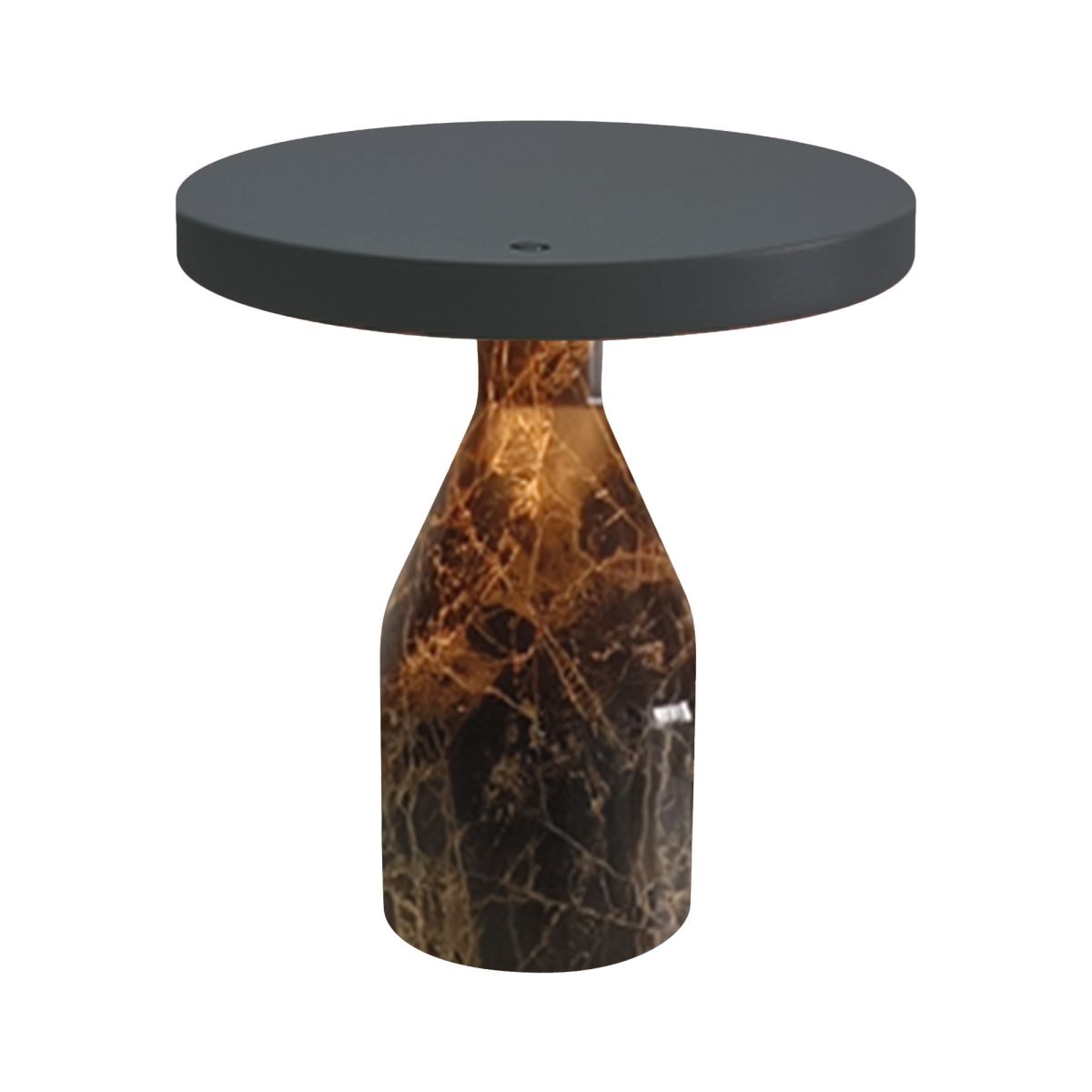 Настольная лампа Arlight SP-CROOD-TAB-R22.5x24-7W Warm3200-MIX (CF-BK, 140 deg, 230V) (IP20, Мрамор) 061771 061771 - магазин электротехники Electroshop