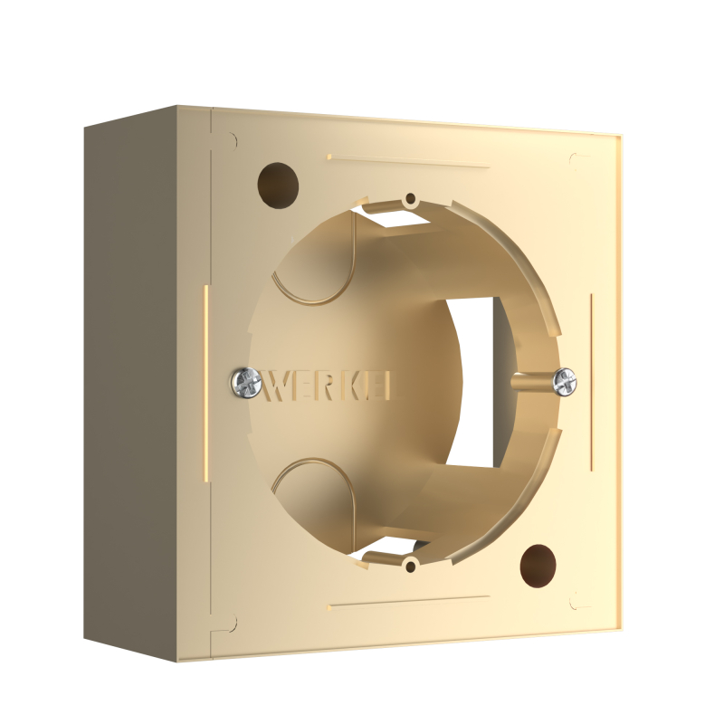 Коробка для накладного монтажа Werkel 4690389170867 W8000011 4690389170867 - магазин электротехники Electroshop