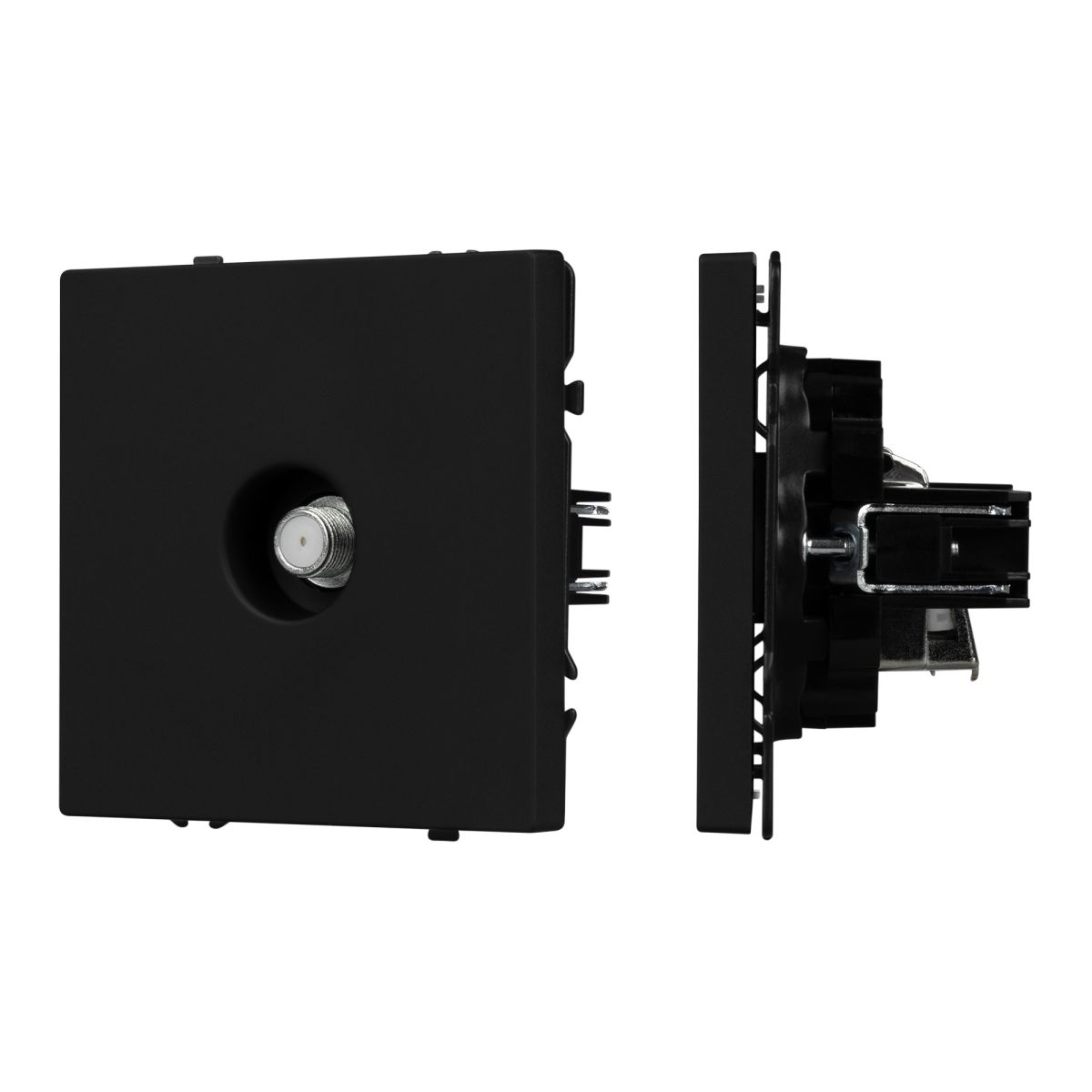 Розетка спутник софт-тач черный оникс Arlight SCT-MST1-SFPL-BK (SAT) 054297(1) 054297(1) - магазин электротехники Electroshop