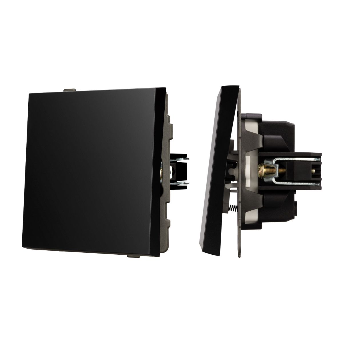 Механизм звонкового выключателя Arlight SWT-TENDO-MKR1-PL-BK (230V, 10A) 054143 054143 - магазин электротехники Electroshop