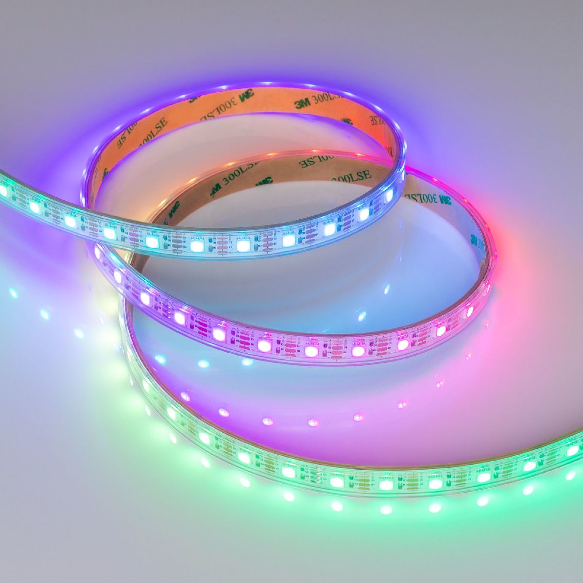 Светодиодная лента герметичная Arlight SPI-P-B60-12mm 12V RGB-PX1-BPT (8 W/m, IP66, 5060, 5m) 041615(1) 041615(1) - магазин электротехники Electroshop
