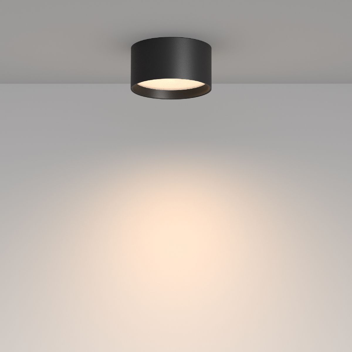 Накладной светильник Maytoni Glare C091CL-12W3K-B C091CL-12W3K-B - магазин электротехники Electroshop