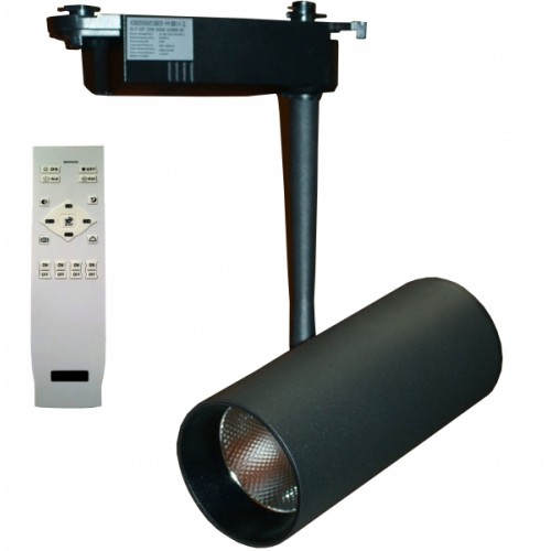 Трековый светодиодный светильник DLP 30T 30w BK DLP 30T 30W - магазин электротехники Electroshop