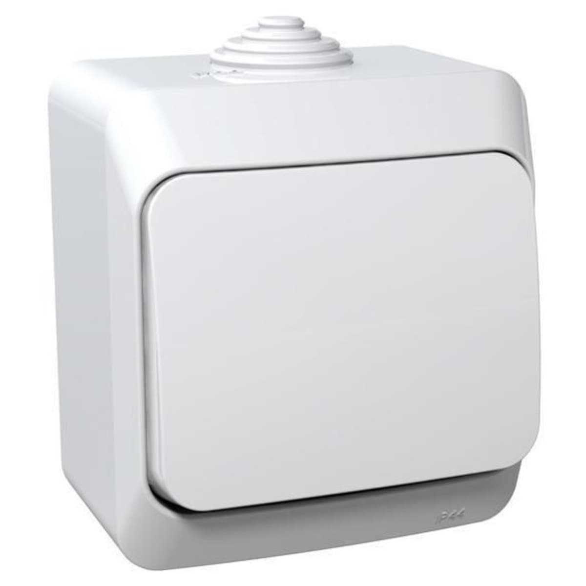 Выключатель одноклавишный Этюд IP44 Systeme Electric белый BA10-041B BA10-041B - магазин электротехники Electroshop