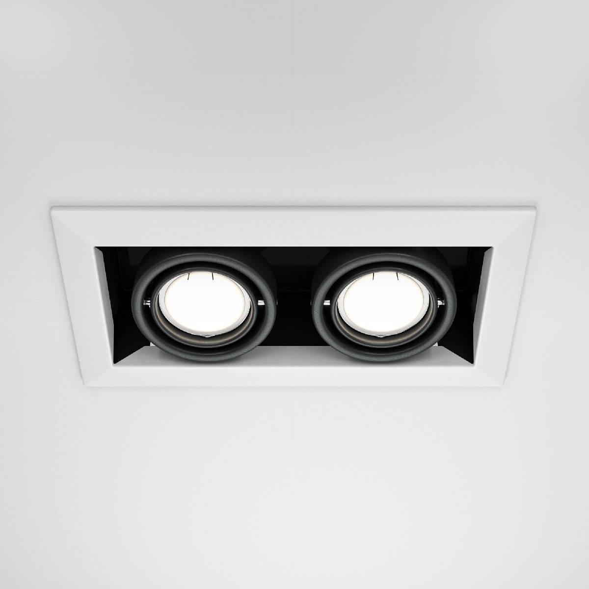 Встраиваемый светильник Maytoni Metal DL008-2-02-W DL008-2-02-W - магазин электротехники Electroshop