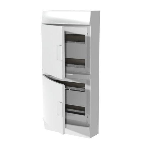Бокс настенный ABB Mistral41 48М модулей (4x12) непрозрачная дверь с клеммным блоком 1SLM004102A3108 1SLM004102A3108 - магазин электротехники Electroshop