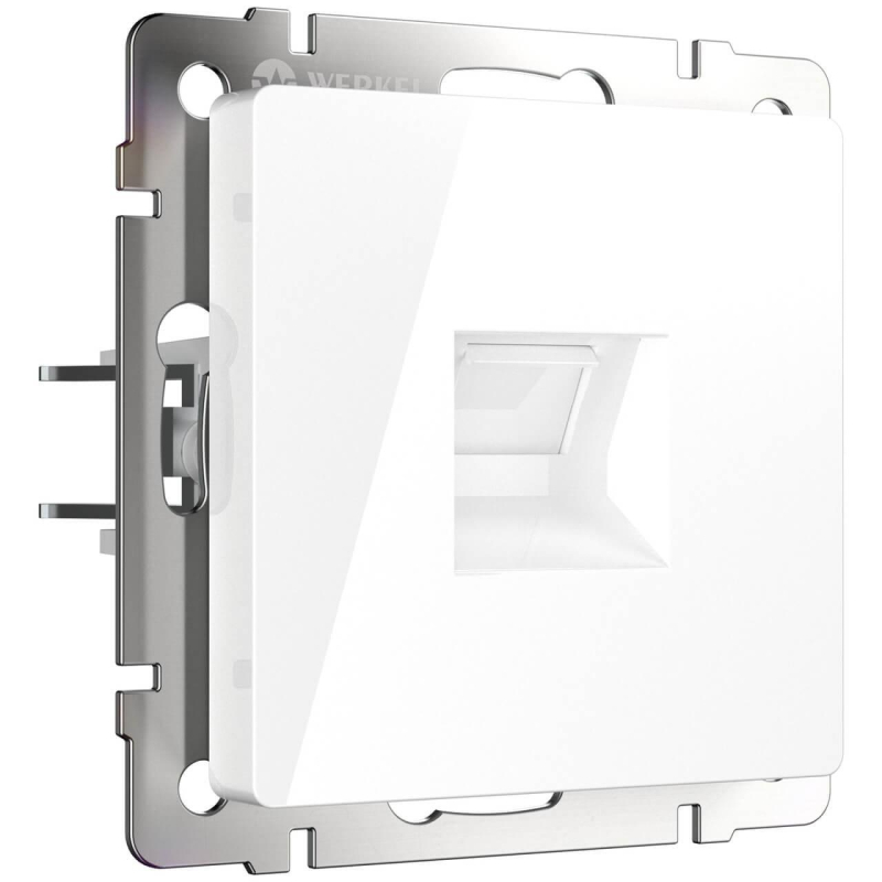 Розетка Ethernet RJ-45 Werkel белый W1181001 4690389155369 4690389155369 - магазин электротехники Electroshop