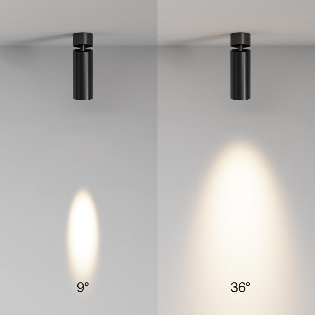 Спот Maytoni Technical Focus Led C055CL-L12W3K-SS-B C055CL-L12W3K-SS-B - магазин электротехники Electroshop