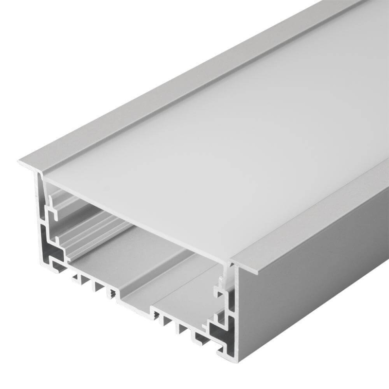 Профиль с экраном Arlight S2-LINIA94-F-2500 ANOD+OPAL 021178 021178 - магазин электротехники Electroshop