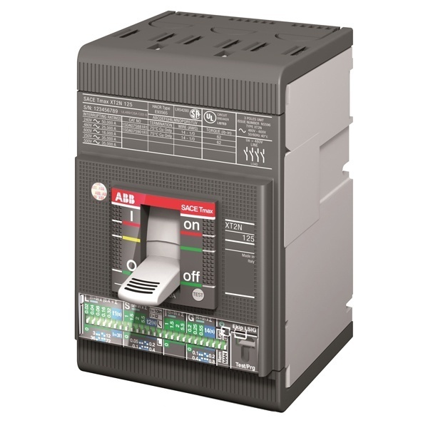 Выключатель автоматический 25A ABB Tmax XT2N 160 Ekip LS/I In=25A 3p F F 1SDA067055R1 1SDA067055R1 - магазин электротехники Electroshop