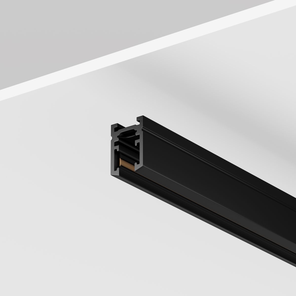 Шинопровод магнитный накладной/подвесной Maytoni Technical Busbar trunkings Levity TRX184-112B-1 TRX184-112B-1 - магазин электротехники Electroshop