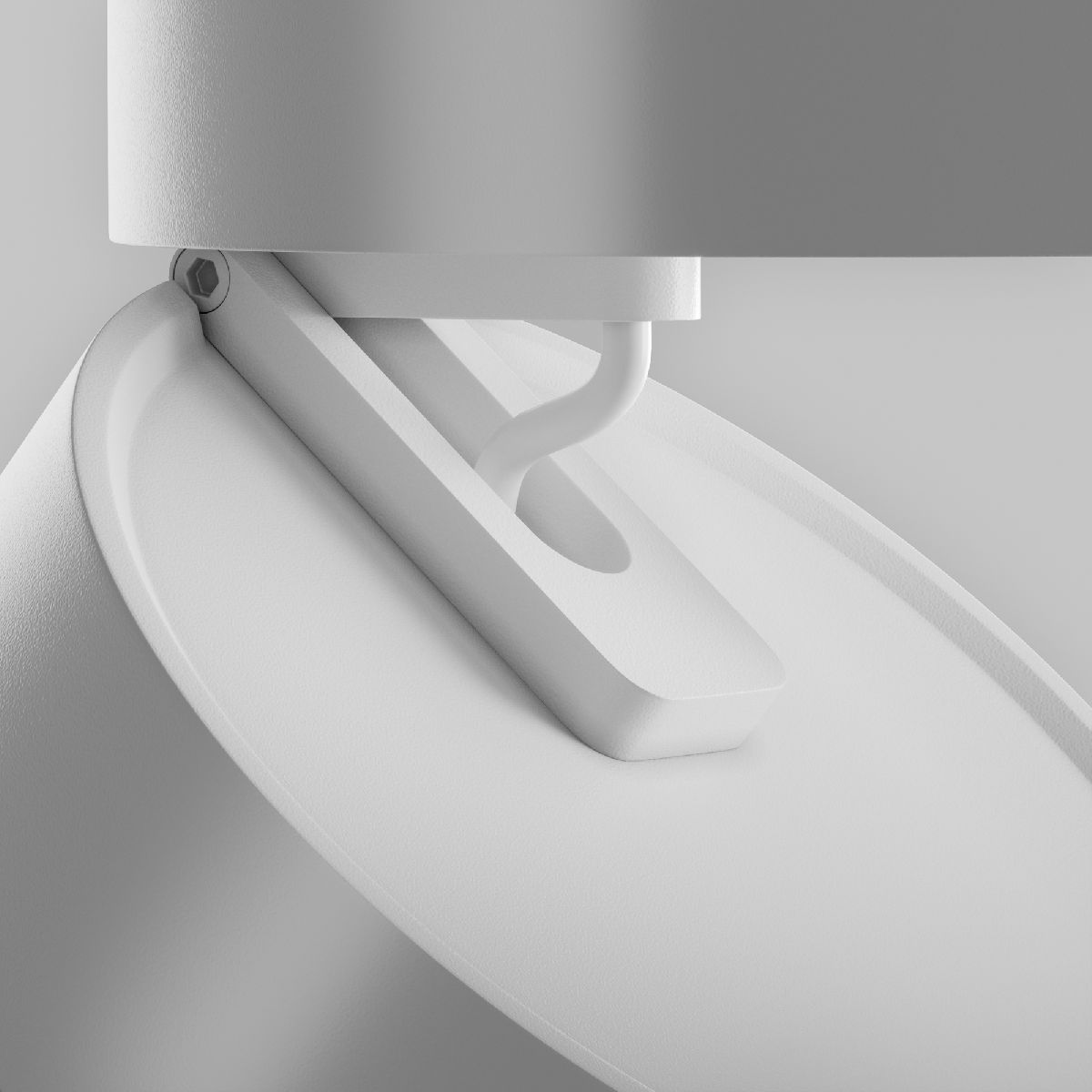 Накладной спот Maytoni Onda C024CL-18W3K-W-1 C024CL-18W3K-W-1 - магазин электротехники Electroshop