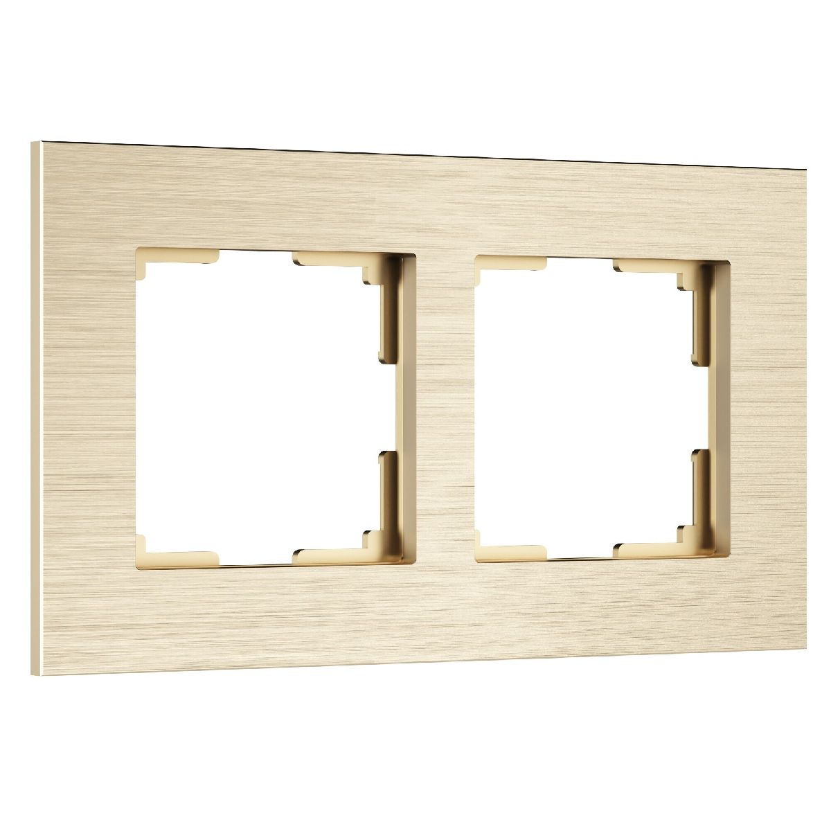 Рамка на 2 поста Werkel AluMax 4690389204050 W0023511 a066334 4690389204050 - магазин электротехники Electroshop