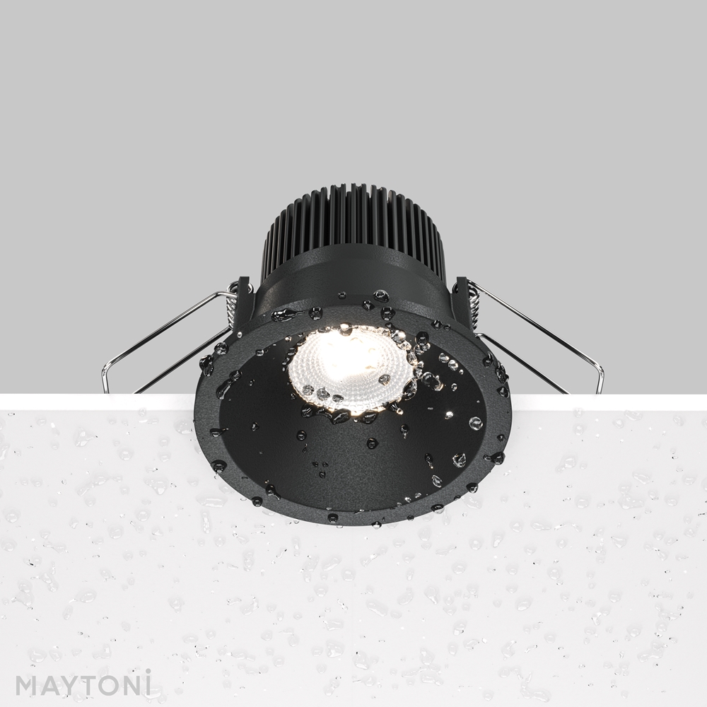Встраиваемый светильник Maytoni Zoom DL034-01-06W4K-D-B DL034-01-06W4K-D-B - магазин электротехники Electroshop