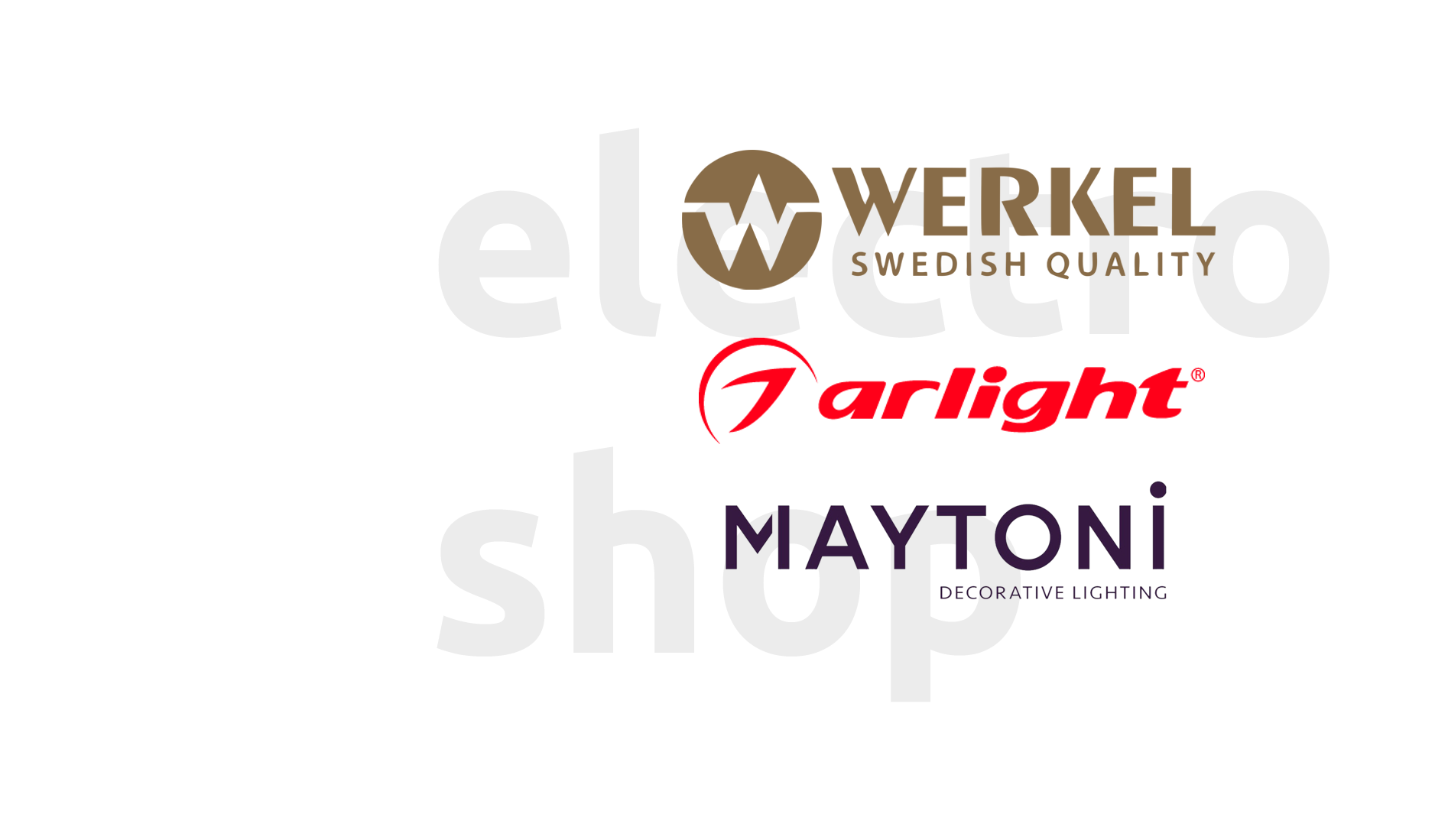 Скидка 10% на продукцию Werkel, Arlight, Maytoni по промокоду SALE10 - акции магазина электротоваров Electroshop