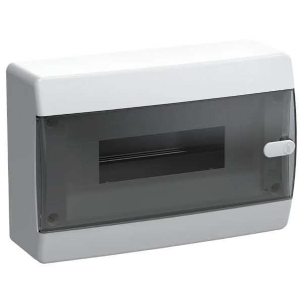 Щит накладной UNION Compact ЩРН-П-12 12м прозрачная дверь IP41 IEK UIC-KP12-N-12-41-K01 UIC-KP12-N-12-41-K01 - магазин электротехники Electroshop