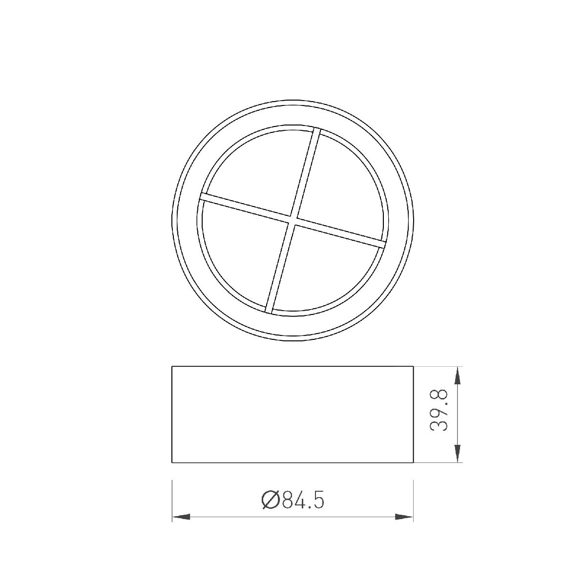 Решетка антибликовая Arlight LGD-ANTIGLARE-GRILLE-R85 (WH) 046756 046756 - магазин электротехники Electroshop