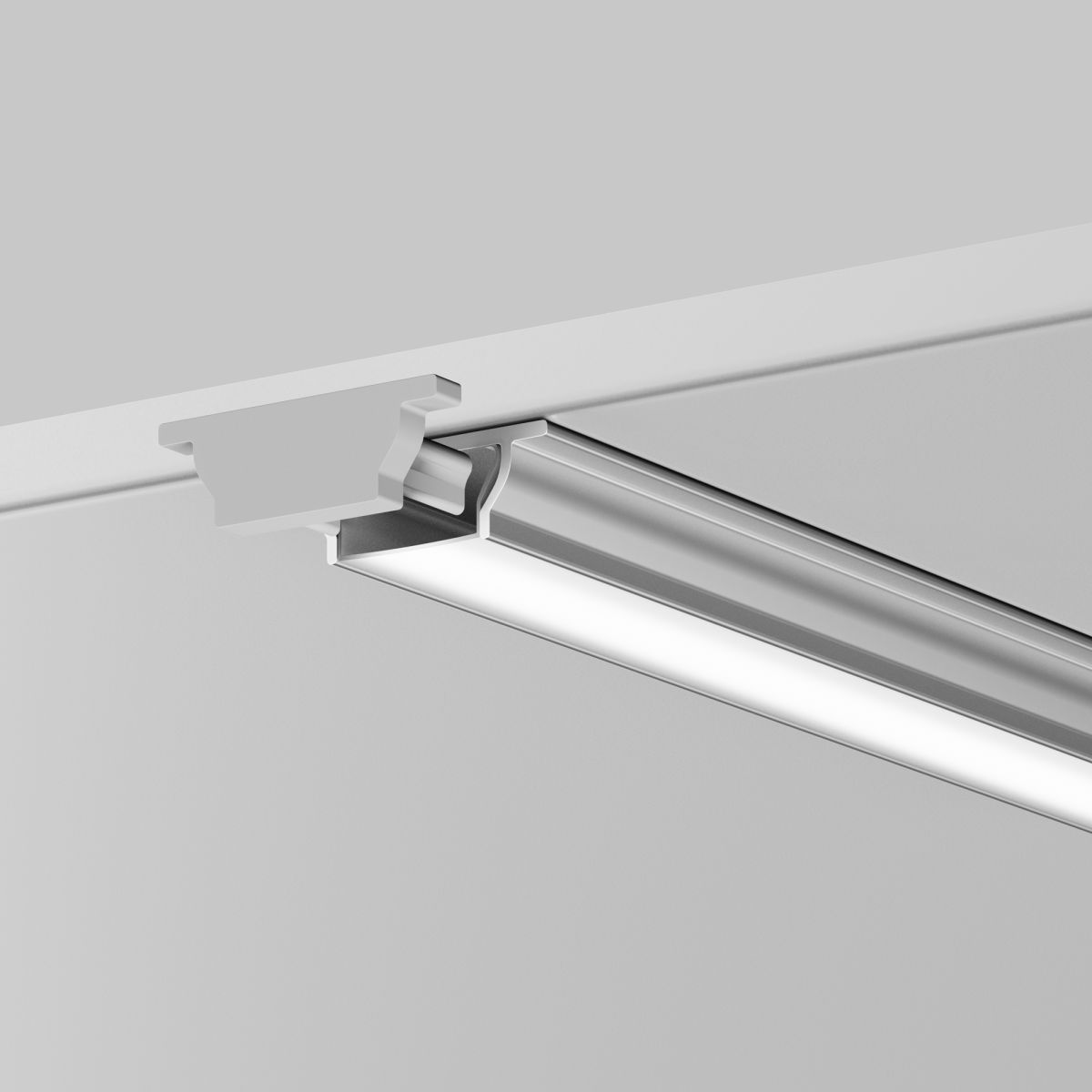Профиль накладной с вертикальным изгибом Maytoni Led Strip ALM-1103-S-2M 631017 631017 - магазин электротехники Electroshop