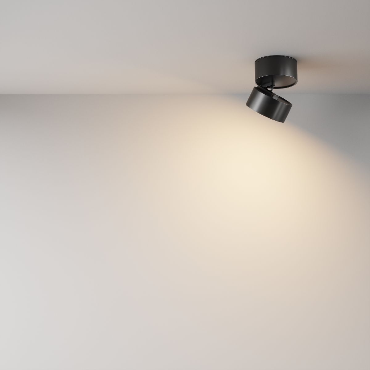 Накладной спот Maytoni Onda C024CL-12W3K-B-1 C024CL-12W3K-B-1 - магазин электротехники Electroshop