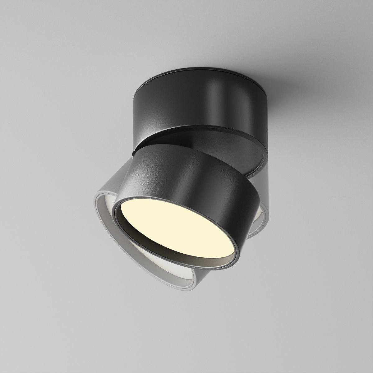 Накладной спот Maytoni Onda C024CL-12W2.7K-B-1 C024CL-12W2.7K-B-1 - магазин электротехники Electroshop