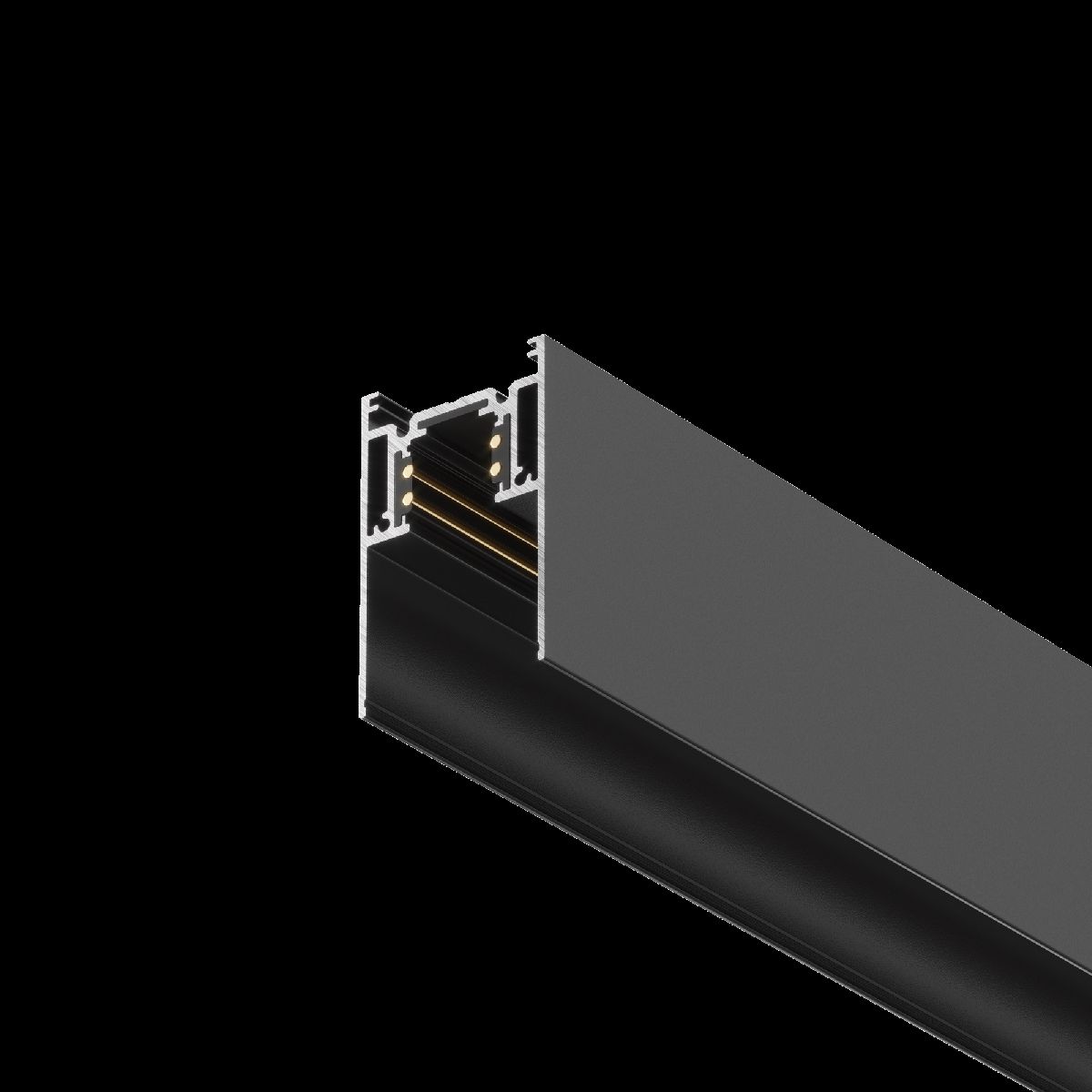Шинопровод накладной Maytoni Busbar trunkings Gravity TRX010-413B TRX010-413B - магазин электротехники Electroshop