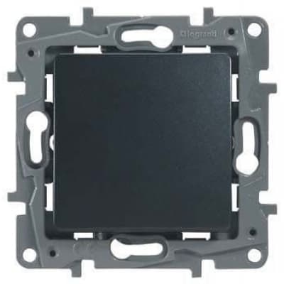Кнопка Legrand Etika 6А антрацит 672614 672614 - магазин электротехники Electroshop