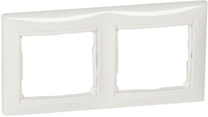 Рамка Legrand Valena 2 поста белая 774452 774452 - магазин электротехники Electroshop