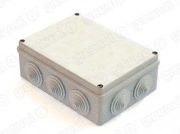 Коробка монтажная наружной установки GREENEL 190х140х70мм IP44 GE41243 GE41243 - магазин электротехники Electroshop