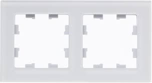 Рамка AtlasDesign Nature 2 поста матовое оргстекло белый Systeme Electric ATN330102 ATN330102 - магазин электротехники Electroshop
