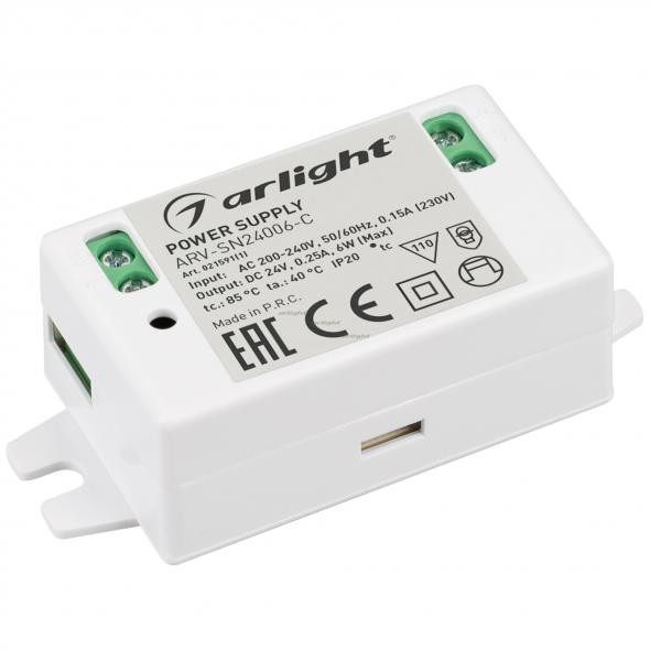 Блок питания для светодиодной ленты Arlight ARV-SN 021591(1) 021591(1) - магазин электротехники Electroshop
