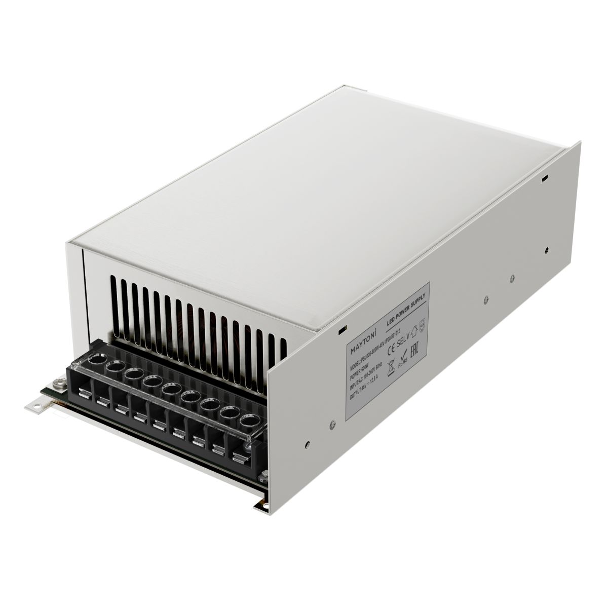 Блок питания Maytoni Led Strip PSL006 48В 600Вт IP20 831012 831012 - магазин электротехники Electroshop
