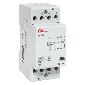 Контактор модульный EKF Averes КМ 25А 2NO+2NC 230В AC 2 модуля km-av-2-25-22-230V km-av-2-25-22-230V - магазин электротехники Electroshop