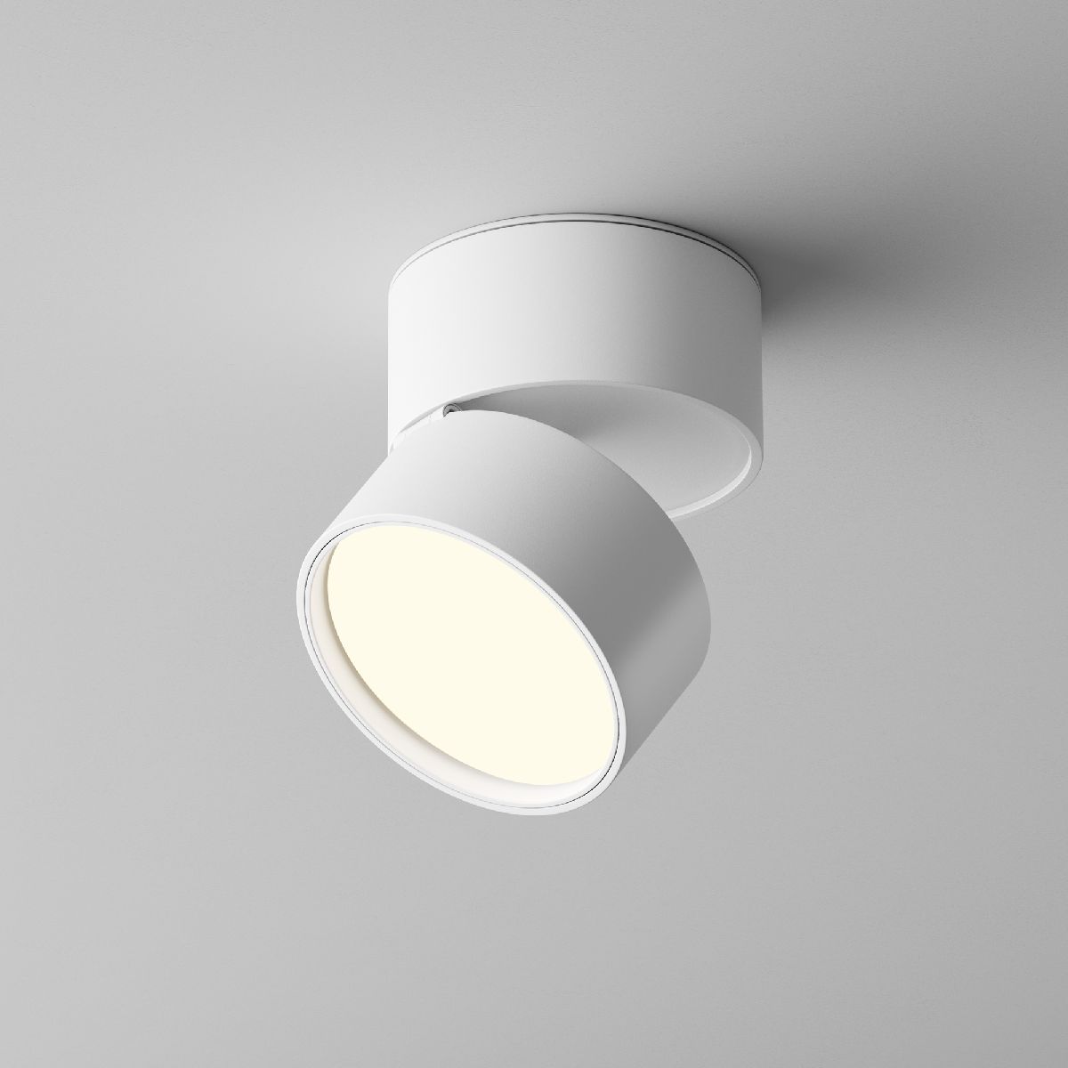 Накладной спот Maytoni Onda C024CL-12W4K-W-1 C024CL-12W4K-W-1 - магазин электротехники Electroshop
