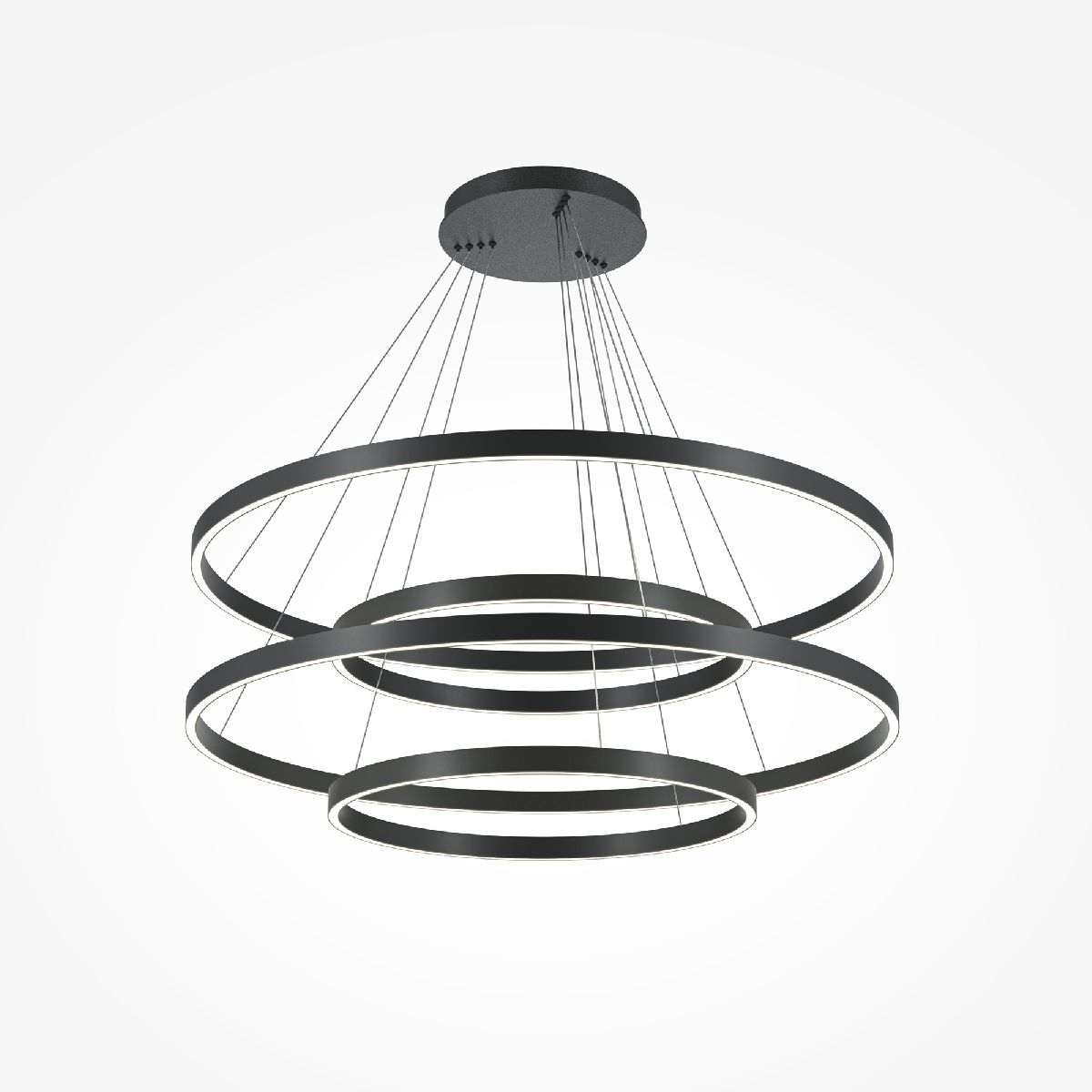 Подвесная люстра Maytoni Rim MOD058PL-L174BK MOD058PL-L174BK - магазин электротехники Electroshop