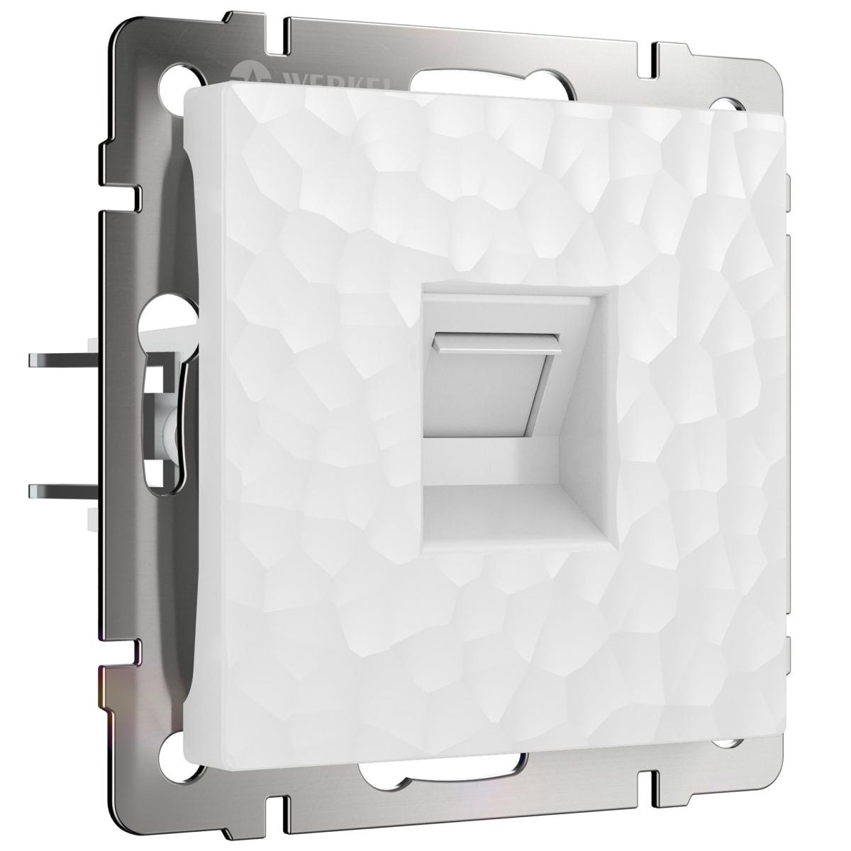 Розетка Werkel Hammer Ethernet RJ-45 белый W1281001 4690389163029 4690389163029 - магазин электротехники Electroshop