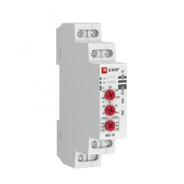 Реле контроля фаз RKF-34 1НО+1НЗ 8А 154-540В 50/60Гц EKF PROxima rkf-34 rkf-34 - магазин электротехники Electroshop