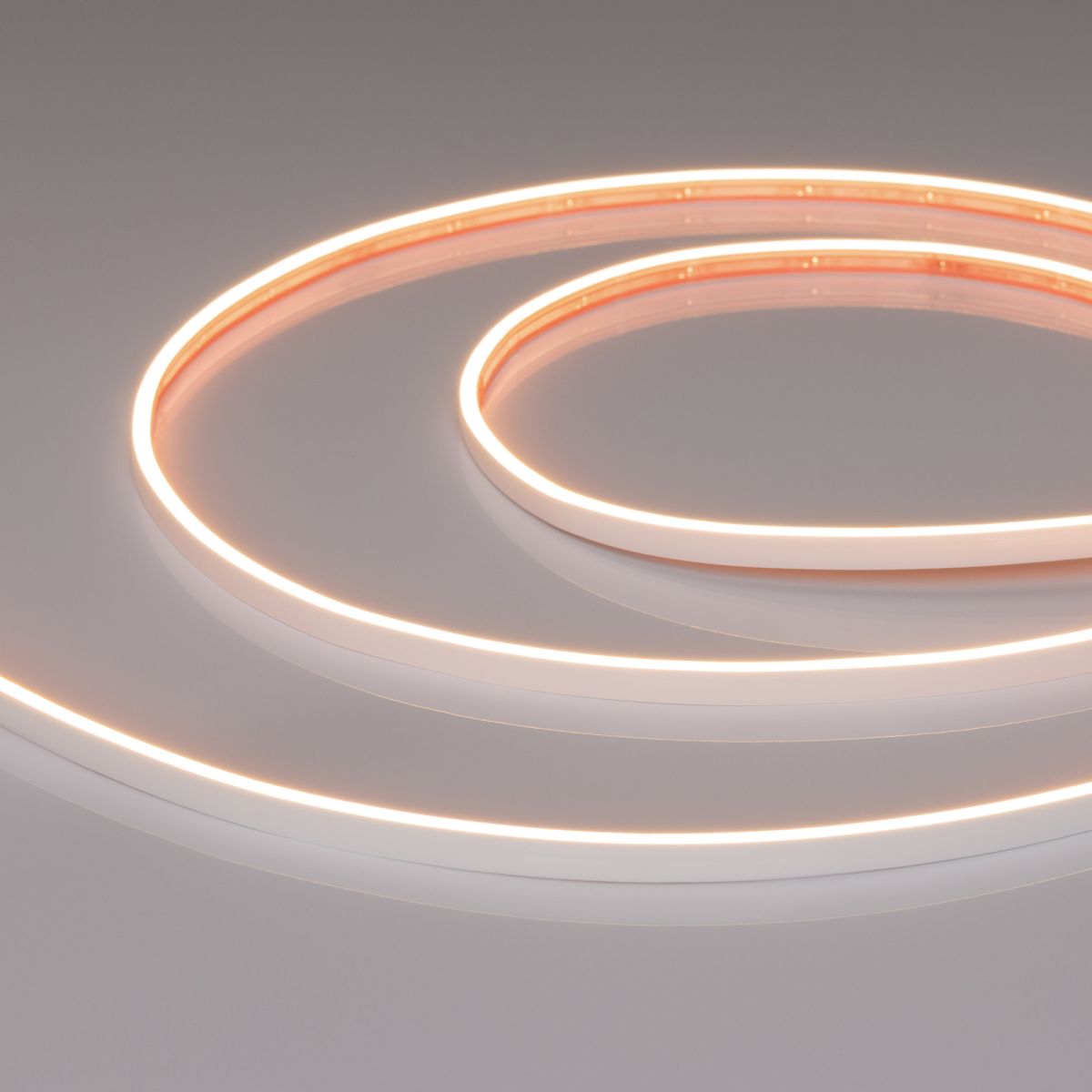 Светодиодная лента герметичная Arlight VELA-M240-2.5x6mm 24V Warm3000 (5 W/m, IP65, 5m) 053268 053268 - магазин электротехники Electroshop