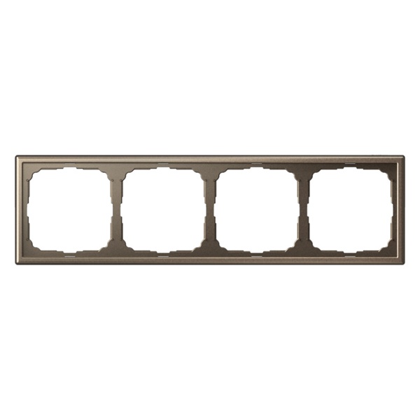 Рамка ArtGallery 4 поста мокко Systeme Electric GAL000604 GAL000604 - магазин электротехники Electroshop
