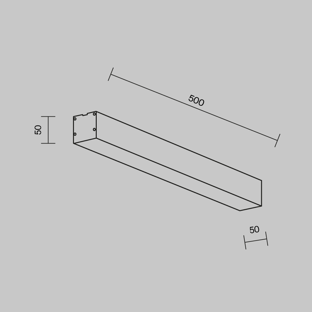 Линейный светильник Maytoni Technical LL311026 LL311026 - магазин электротехники Electroshop