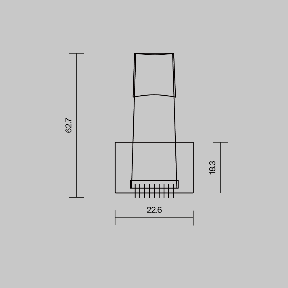 Комплект креплений для профиля 5035 4шт Maytoni Led Strip ALM-5035T-MT 642036 642036 - магазин электротехники Electroshop