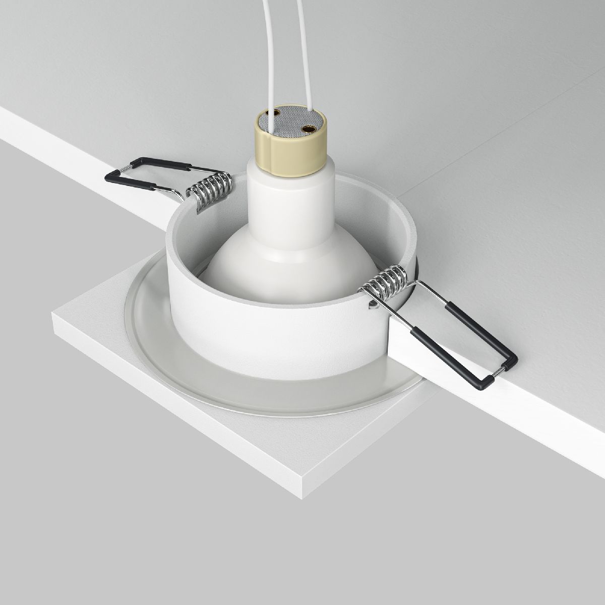 Встраиваемый светильник Maytoni Technical Stark DL083-01-GU10-SQ-W DL083-01-GU10-SQ-W - магазин электротехники Electroshop