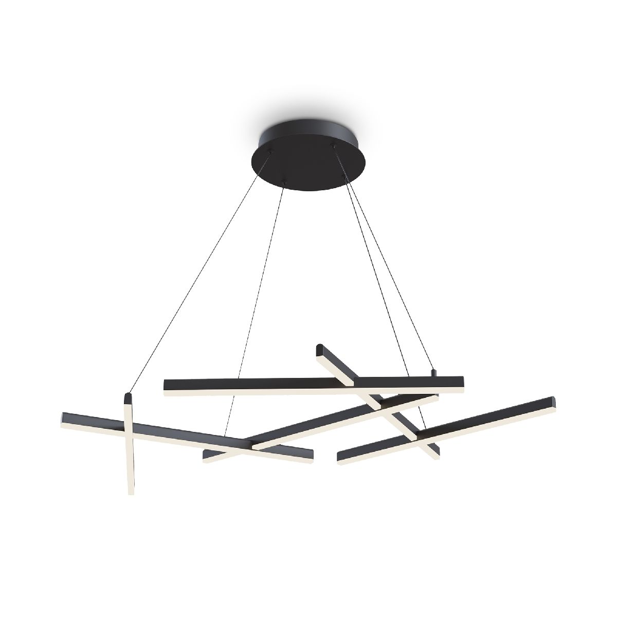 Подвесная люстра Maytoni Line MOD016PL-L80BK MOD016PL-L80BK - магазин электротехники Electroshop