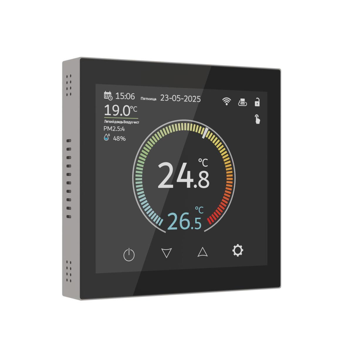 Умный сенсорный терморегулятор с LCD дисплеем Werkel 4690389218347 a071605 4690389218347 - магазин электротехники Electroshop